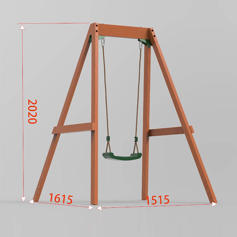 Ühekordne kiigekomplekt